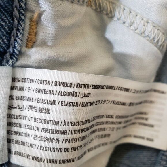 Hollister High-Rise Mom Denim Jean Shorts 28 - Picture 13 of 13